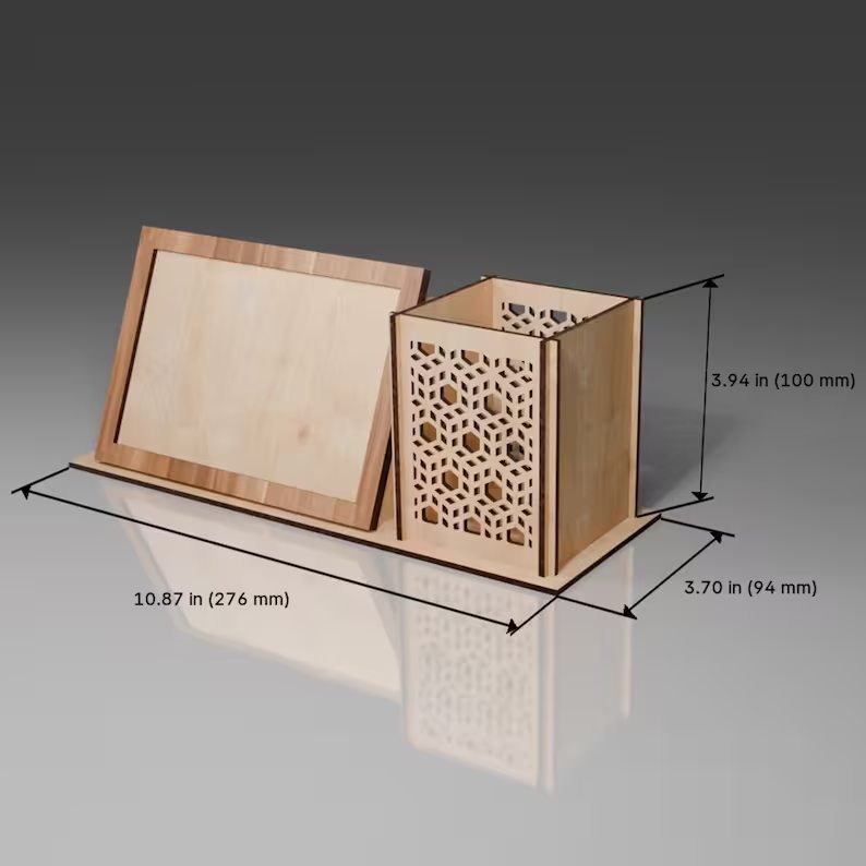 Estuche para lápices con marco de fotos - Imagen 4