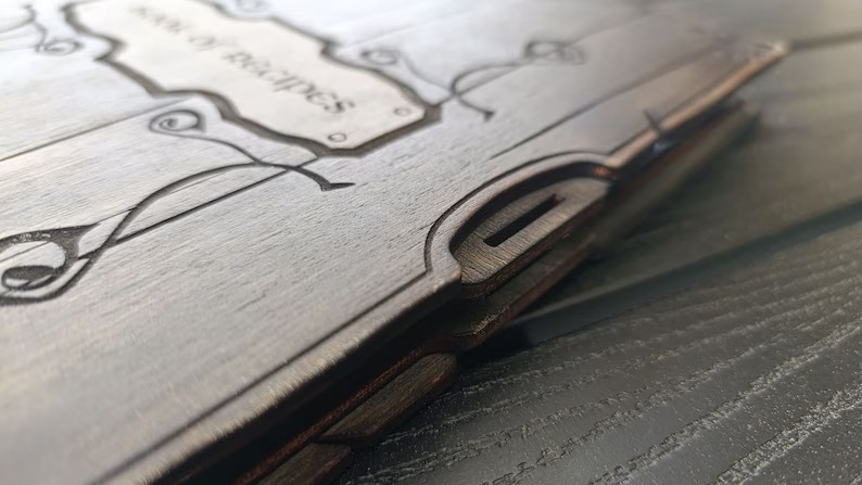 Cubierta de libro para recetas - Imagen 9