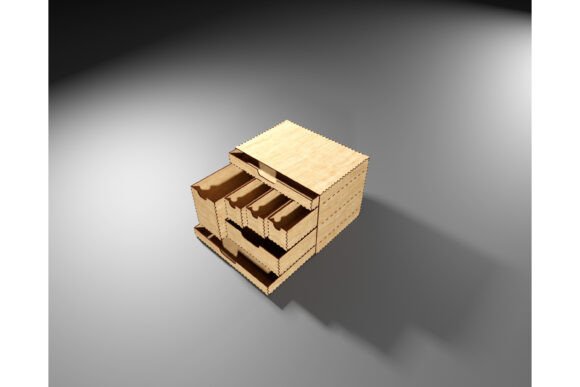 Organizador de escritorio con 7 cajones - Imagen 11