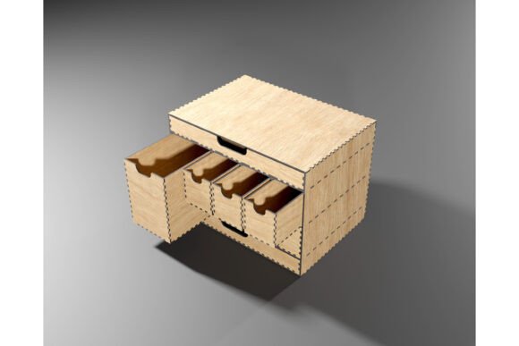 Organizador de escritorio con 7 cajones - Imagen 15