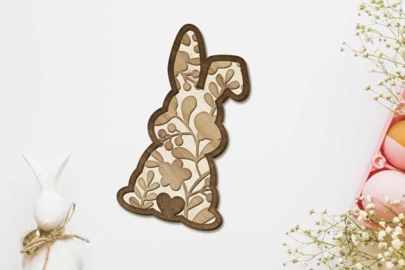 Conjunto de conejito de Pascua - Imagen 2