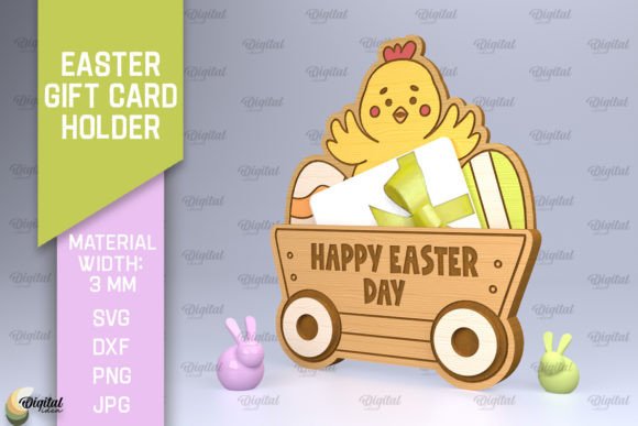 Paquete de portatarjetas de regalo de Pascua - Imagen 10