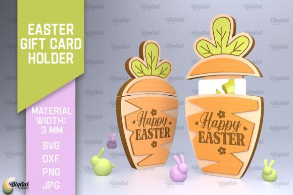Paquete de portatarjetas de regalo de Pascua - Imagen 12