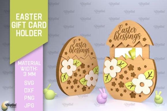 Paquete de portatarjetas de regalo de Pascua - Imagen 8
