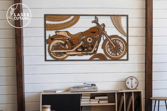 Cuadro de motocicleta Harley Davidson - Imagen 2