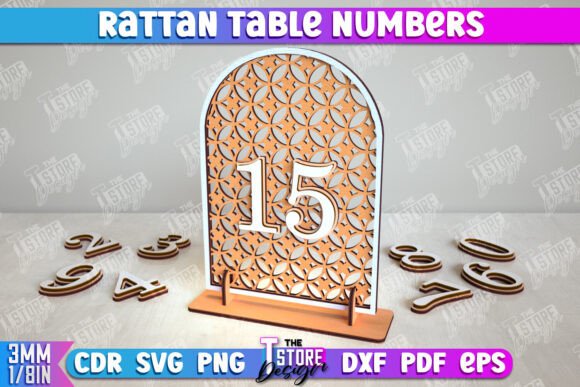 Paquete de números de mesa - Imagen 11