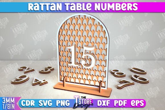 Paquete de números de mesa - Imagen 2