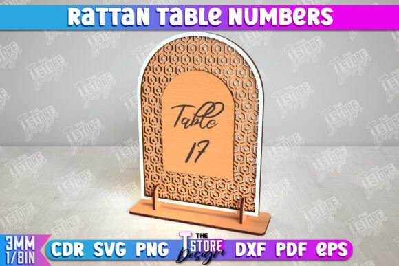 Paquete de números de mesa - Imagen 7