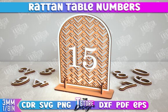 Paquete de números de mesa - Imagen 8