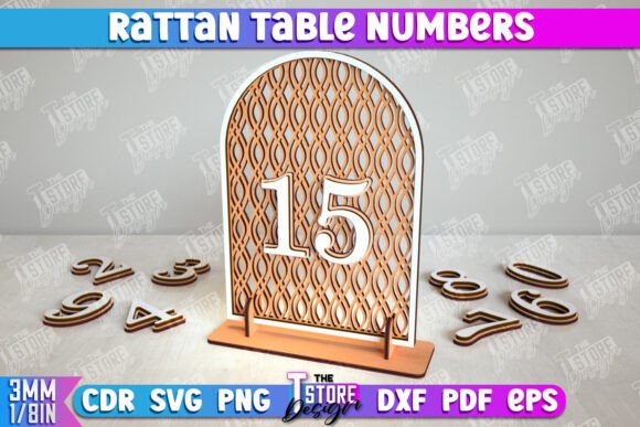 Paquete de números de mesa - Imagen 9
