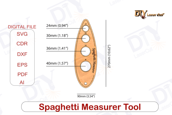 Medidor de pasta para espaguetis - Imagen 3