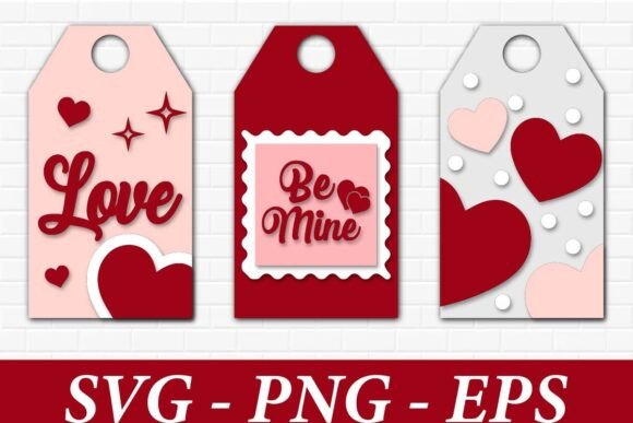 Etiquetas del día de San Valentín - Imagen 2