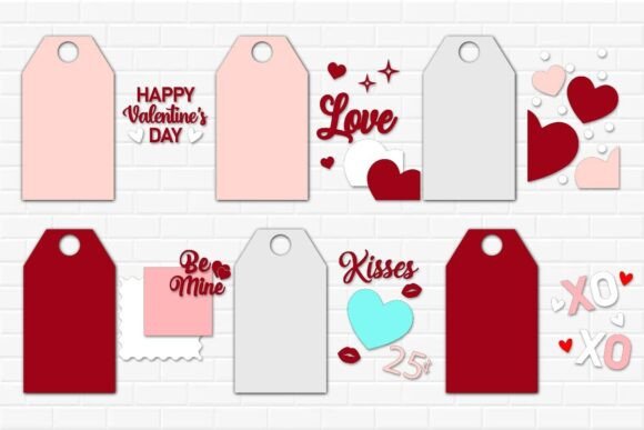Etiquetas del día de San Valentín - Imagen 3