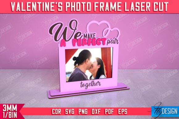 Paquete de marcos de fotos para San Valentín - Imagen 3