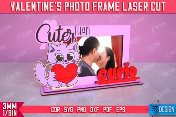 Paquete de marcos de fotos para San Valentín - Imagen 6