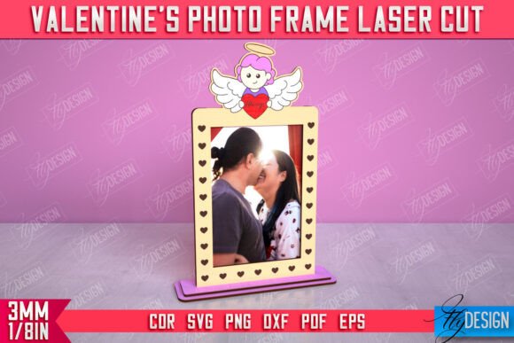 Paquete de marcos de fotos para San Valentín - Imagen 8