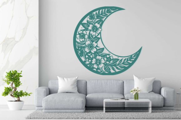 Arte de pared con diseño floral - Imagen 2