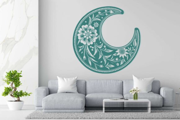 Arte de pared con diseño floral - Imagen 3