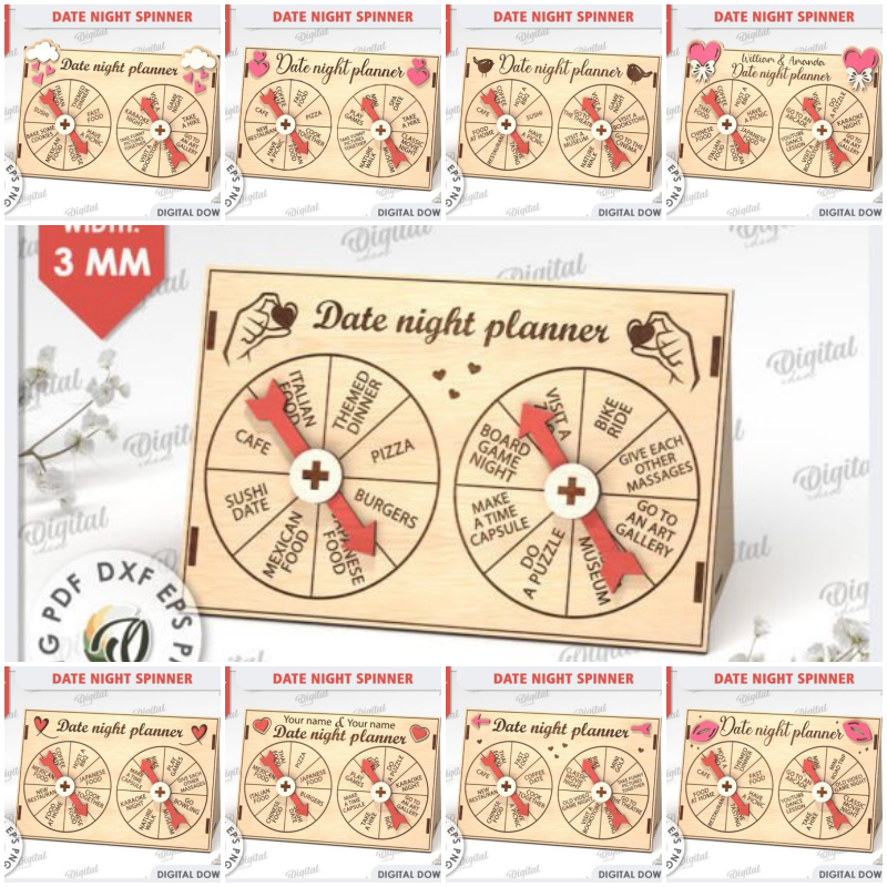 Agenda giratoria para citas nocturnas