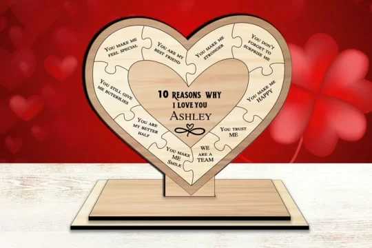 Signo de San Valentín con motivos para amarte
