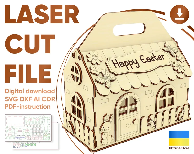 Caja de dulces de Pascua
