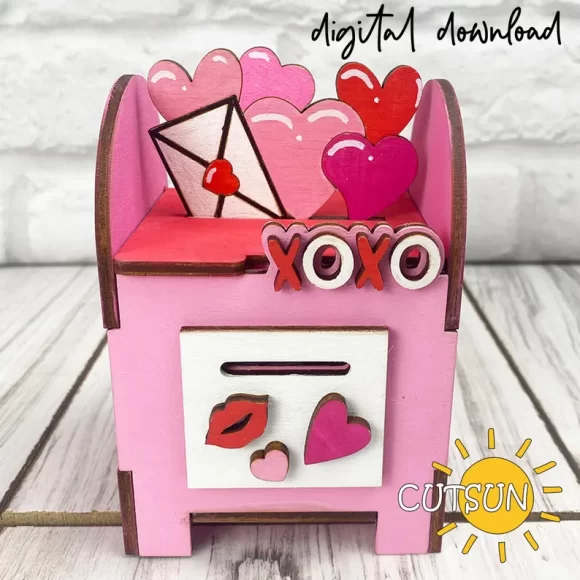 Caja de bombones de San Valentín
