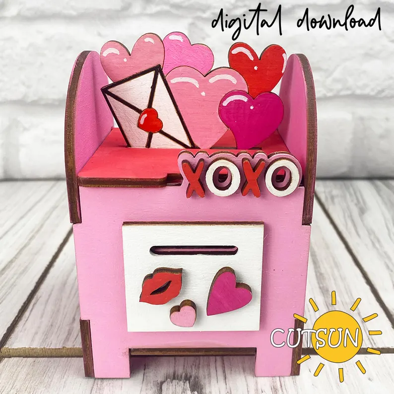 Caja de bombones de San Valentín