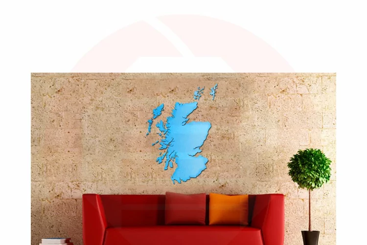Mapa del Reino de Escocia - Imagen 2