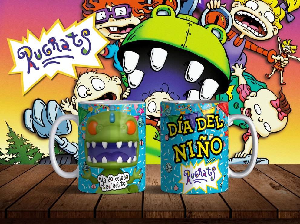Tazas Rugrats día del niño - Imagen 4