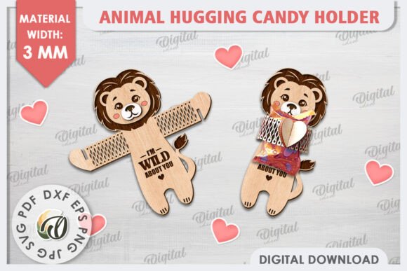 Lote de porta caramelos con forma de animales - Imagen 3