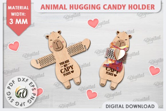 Lote de porta caramelos con forma de animales - Imagen 4