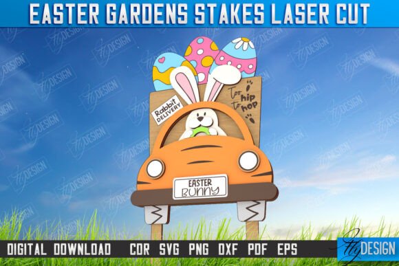 Lote de estacas para jardín de Pascua - Imagen 6