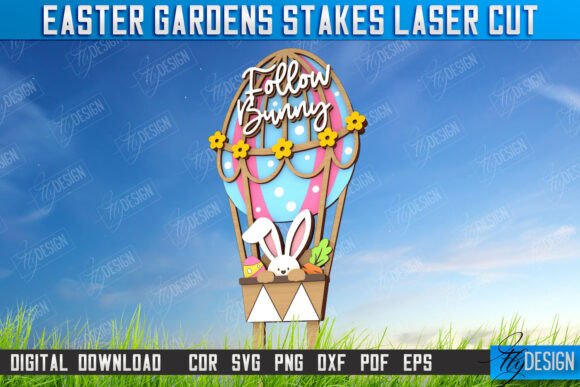 Lote de estacas para jardín de Pascua - Imagen 8