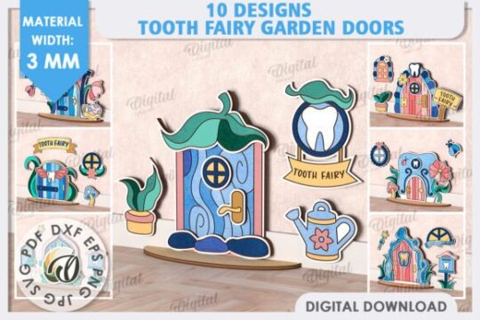 Paquete de puertas de hadas de los dientes
