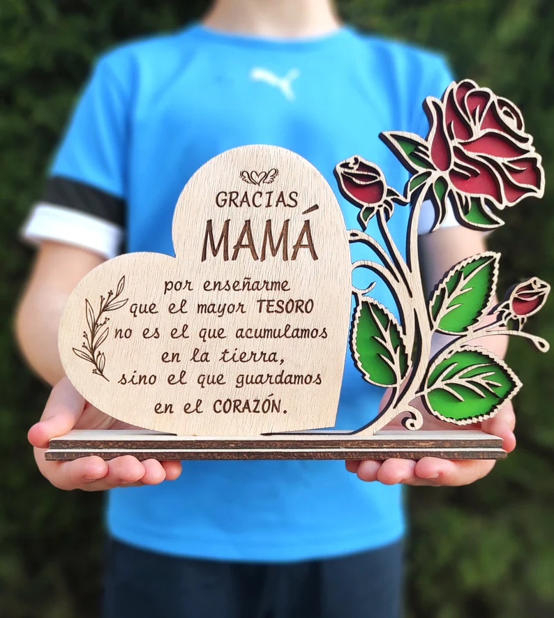 Regalo de corazón para mamá - Imagen 8