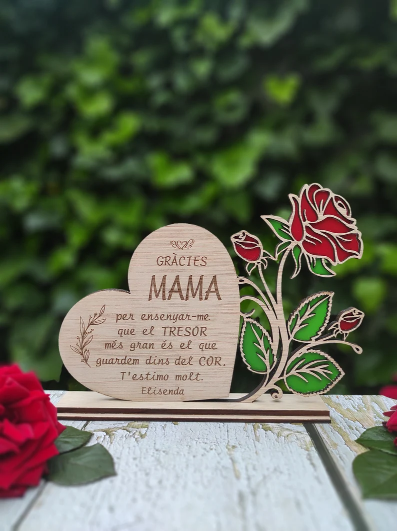 Regalo de corazón para mamá - Imagen 6