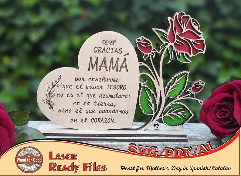 Regalo de corazón para mamá - Imagen 7