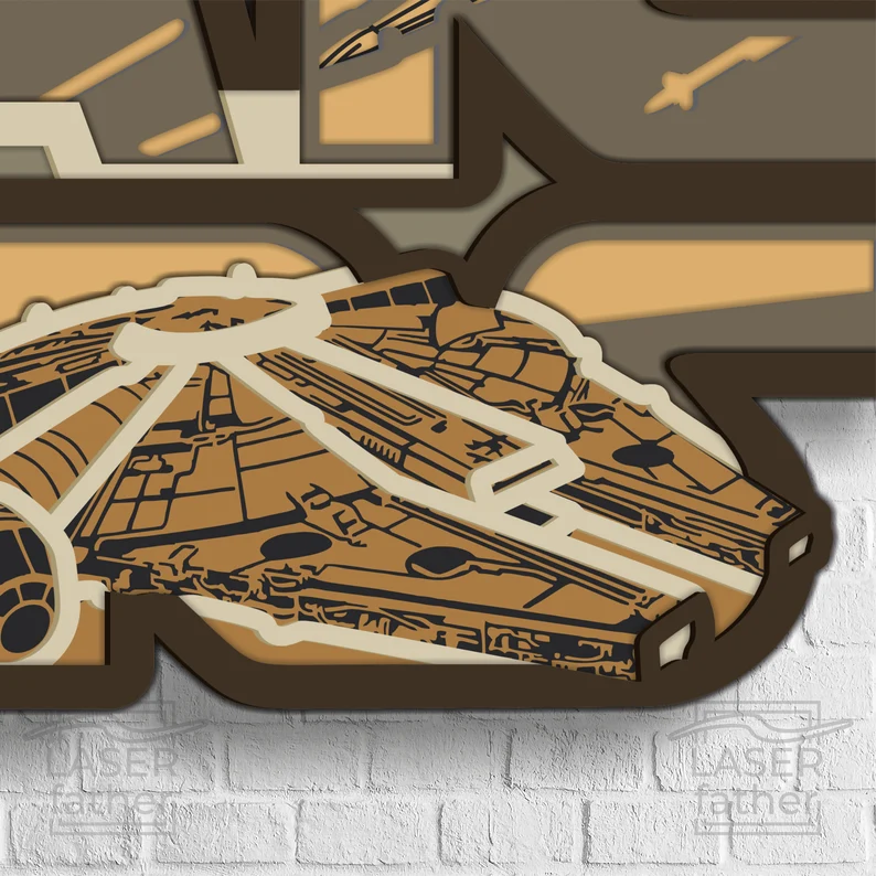 Letrero Star Wars en capa - Imagen 4