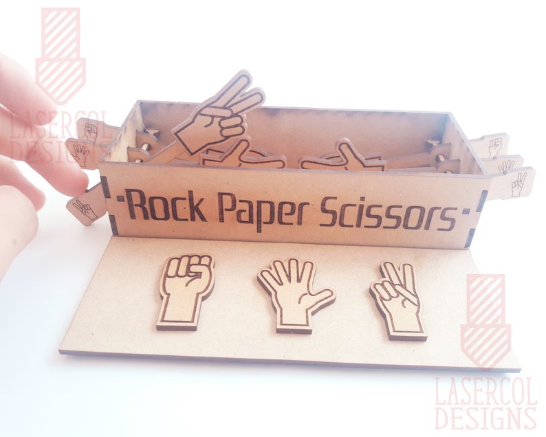 Caja de juego Piedra papel tijera - Imagen 4
