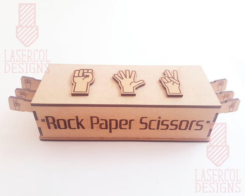 Caja de juego Piedra papel tijera - Imagen 5