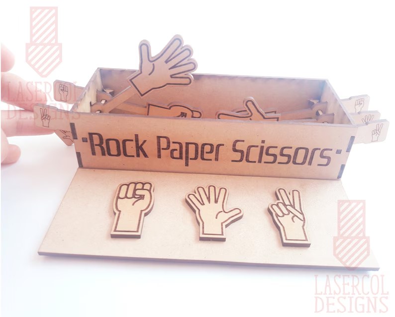 Caja de juego Piedra papel tijera - Imagen 7