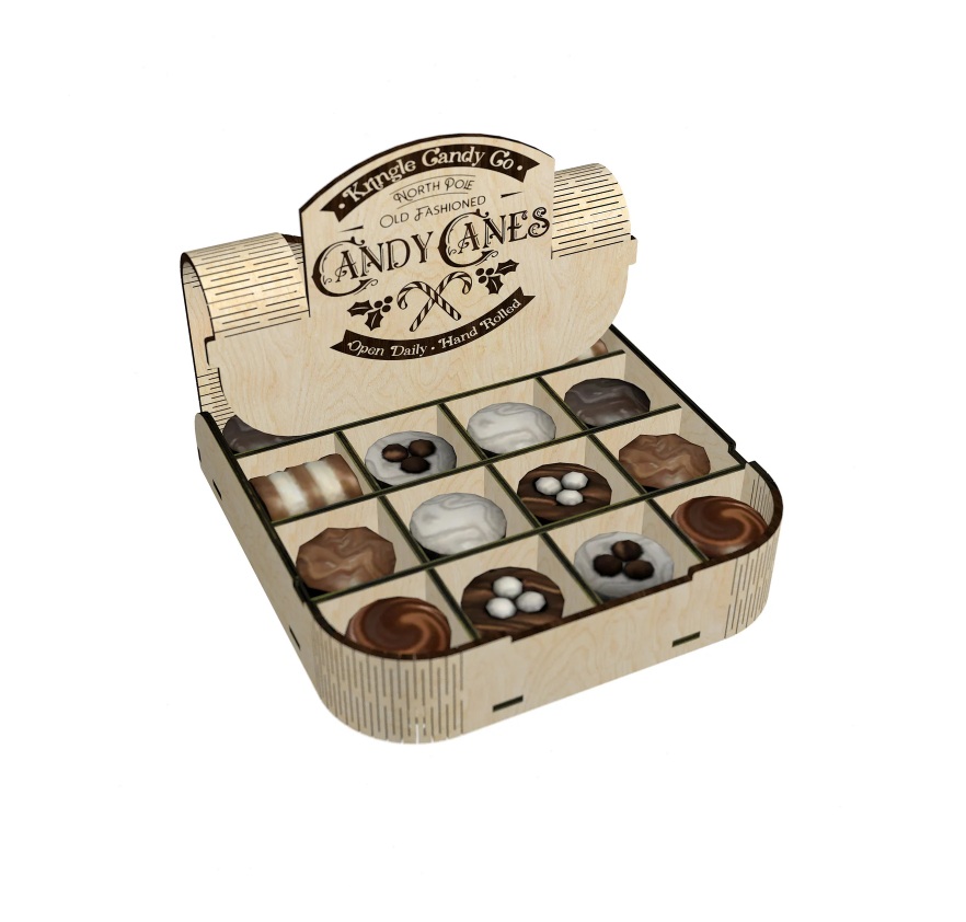 Caja de dulces para regalo