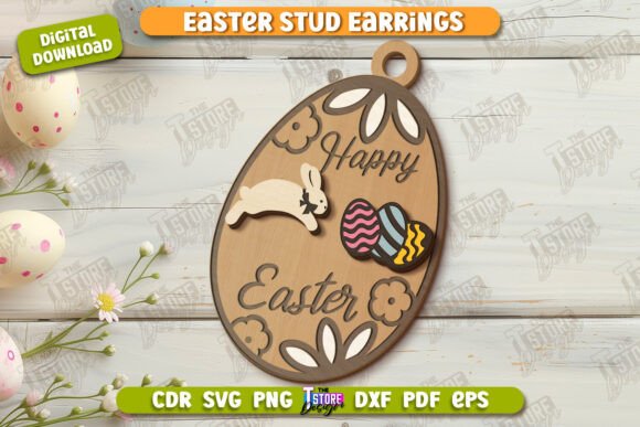 Lote de pendientes de Pascua - Imagen 9