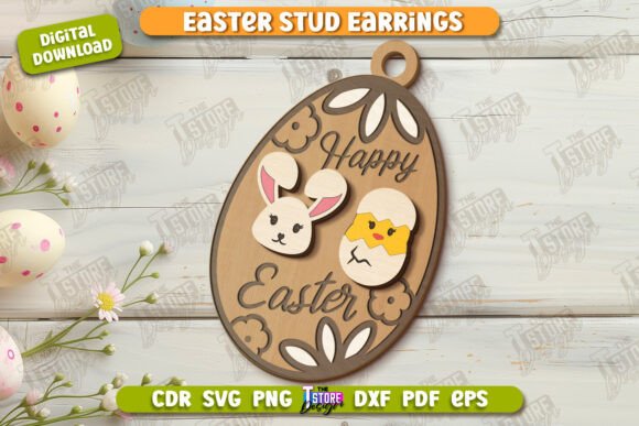 Lote de pendientes de Pascua - Imagen 11