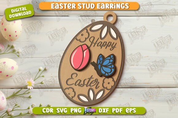 Lote de pendientes de Pascua - Imagen 3