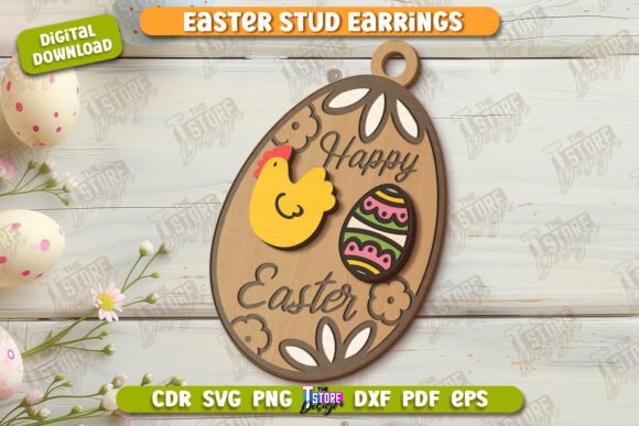 Lote de pendientes de Pascua - Imagen 6