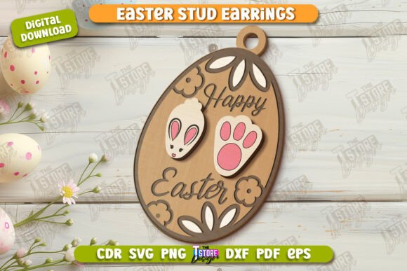 Lote de pendientes de Pascua - Imagen 7