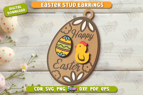 Lote de pendientes de Pascua - Imagen 8