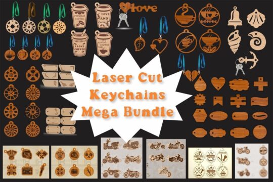 Mega paquete de llaveros