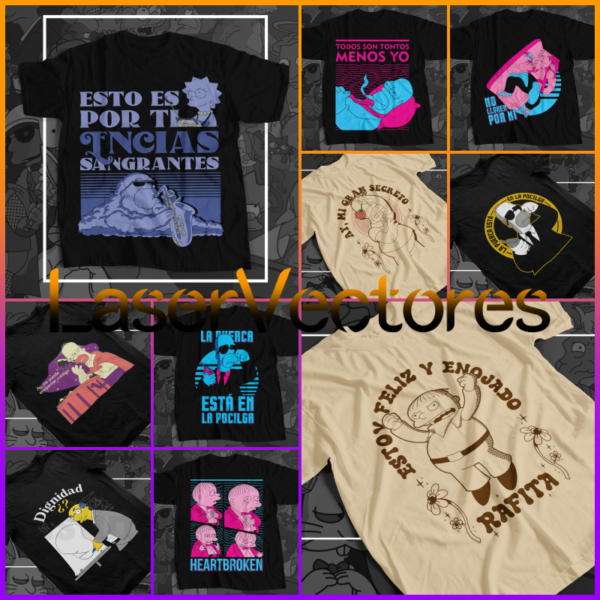 Camisetas Simpson